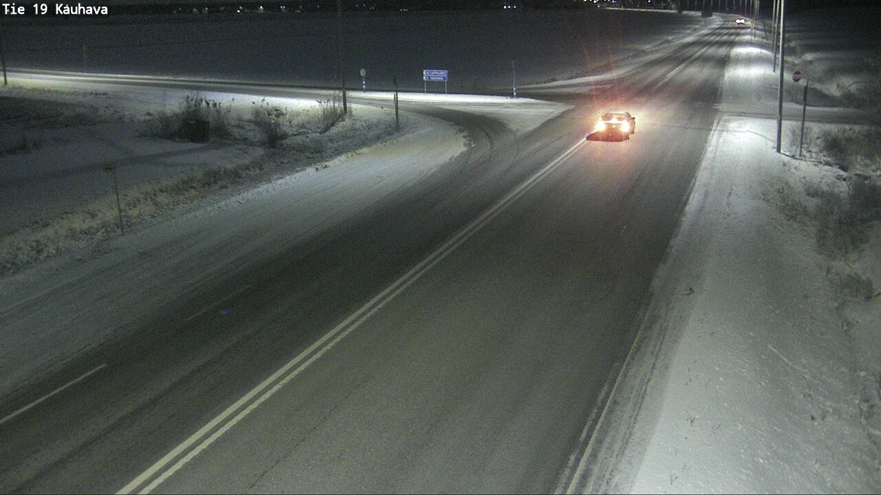 Weather Camera Image Road 19 Kauhava, Kauhava, Etelä-Pohjanmaa