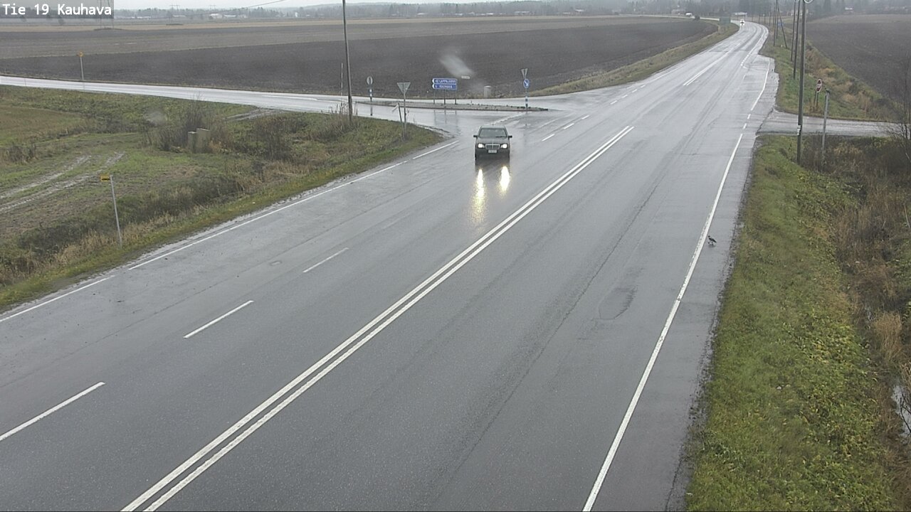 Weather Camera Image Road 19 Kauhava, Kauhava, Etelä-Pohjanmaa