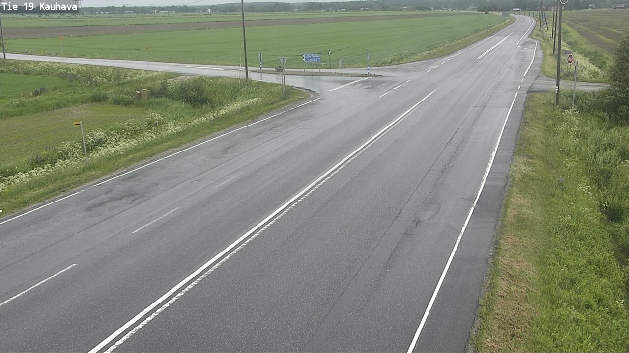 Weather Camera Image Road 19 Kauhava, Kauhava, Etelä-Pohjanmaa