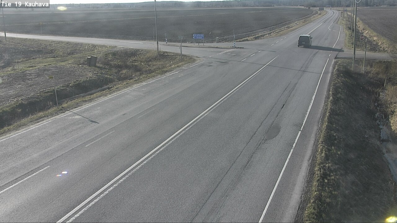 Weather Camera Image Väg 19 Kauhava, Kauhava, Etelä-Pohjanmaa