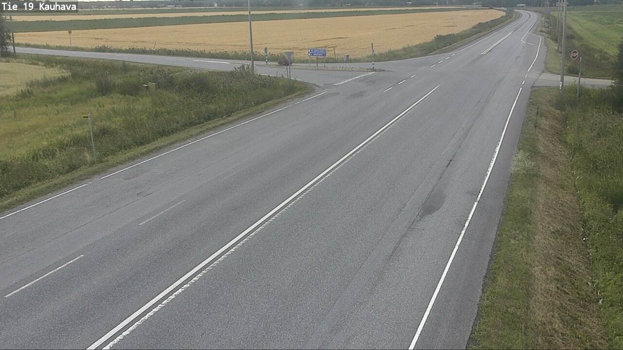 Weather Camera Image Road 19 Kauhava, Kauhava, Etelä-Pohjanmaa