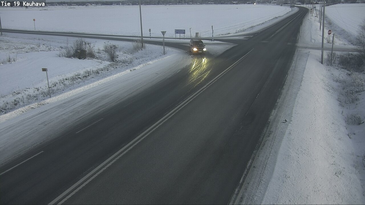 Weather Camera Image Road 19 Kauhava, Kauhava, Etelä-Pohjanmaa