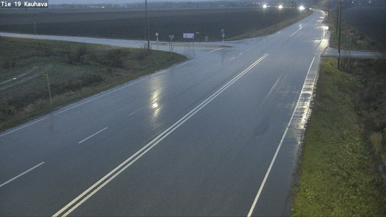 Weather Camera Image Väg 19 Kauhava, Kauhava, Etelä-Pohjanmaa