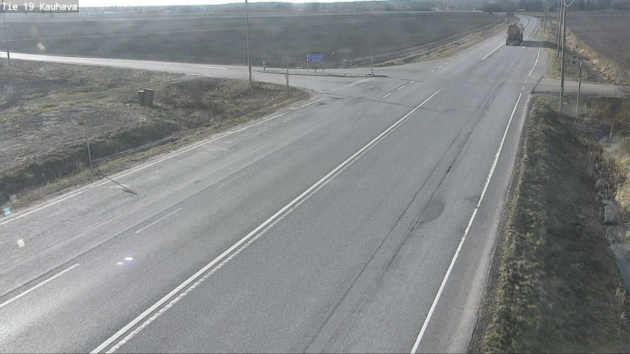 Weather Camera Image Väg 19 Kauhava, Kauhava, Etelä-Pohjanmaa