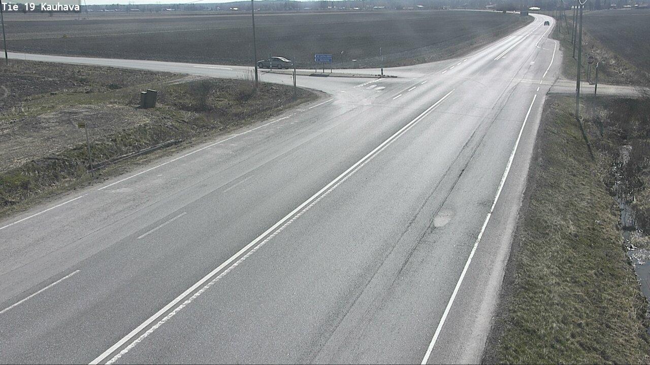 Weather Camera Image Väg 19 Kauhava, Kauhava, Etelä-Pohjanmaa