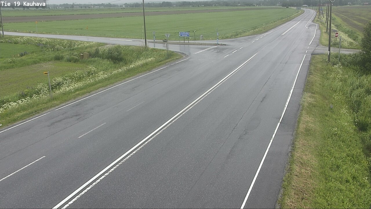 Weather Camera Image Road 19 Kauhava, Kauhava, Etelä-Pohjanmaa