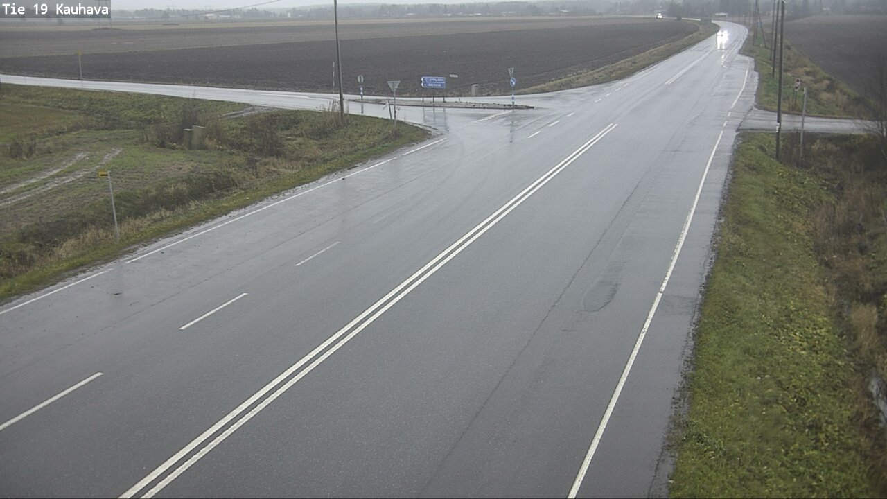Weather Camera Image Väg 19 Kauhava, Kauhava, Etelä-Pohjanmaa