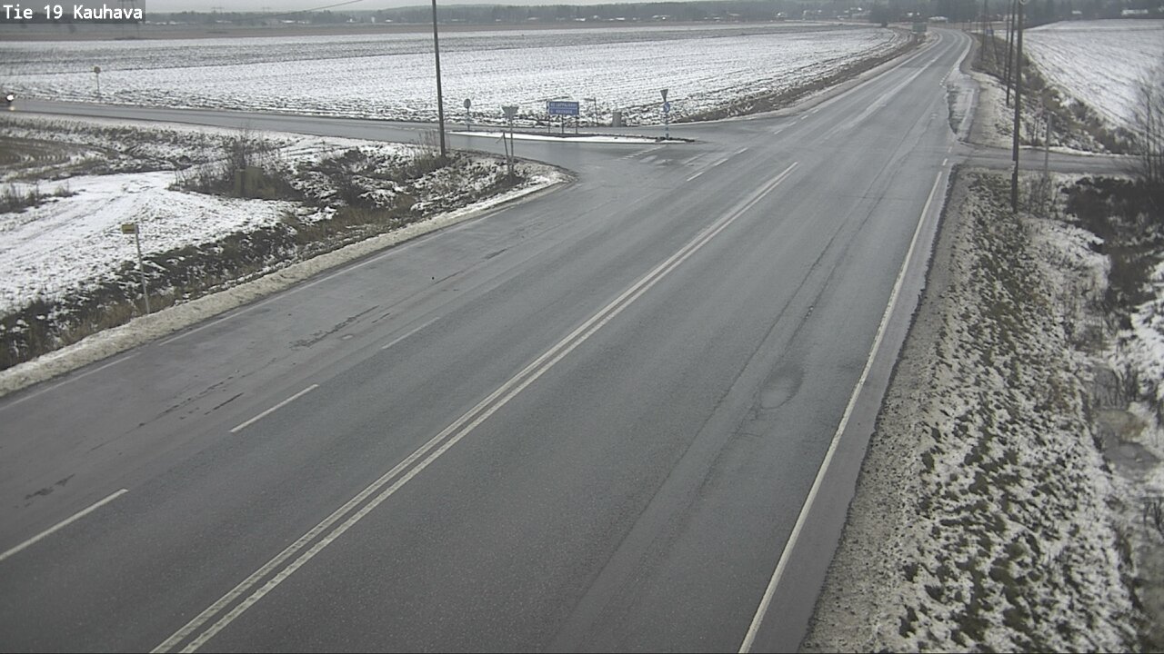 Weather Camera Image Road 19 Kauhava, Kauhava, Etelä-Pohjanmaa