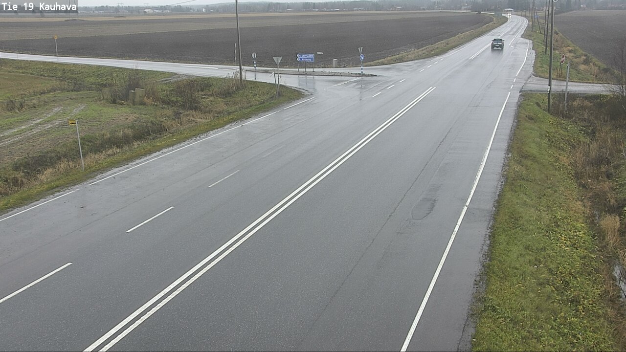 Weather Camera Image Väg 19 Kauhava, Kauhava, Etelä-Pohjanmaa