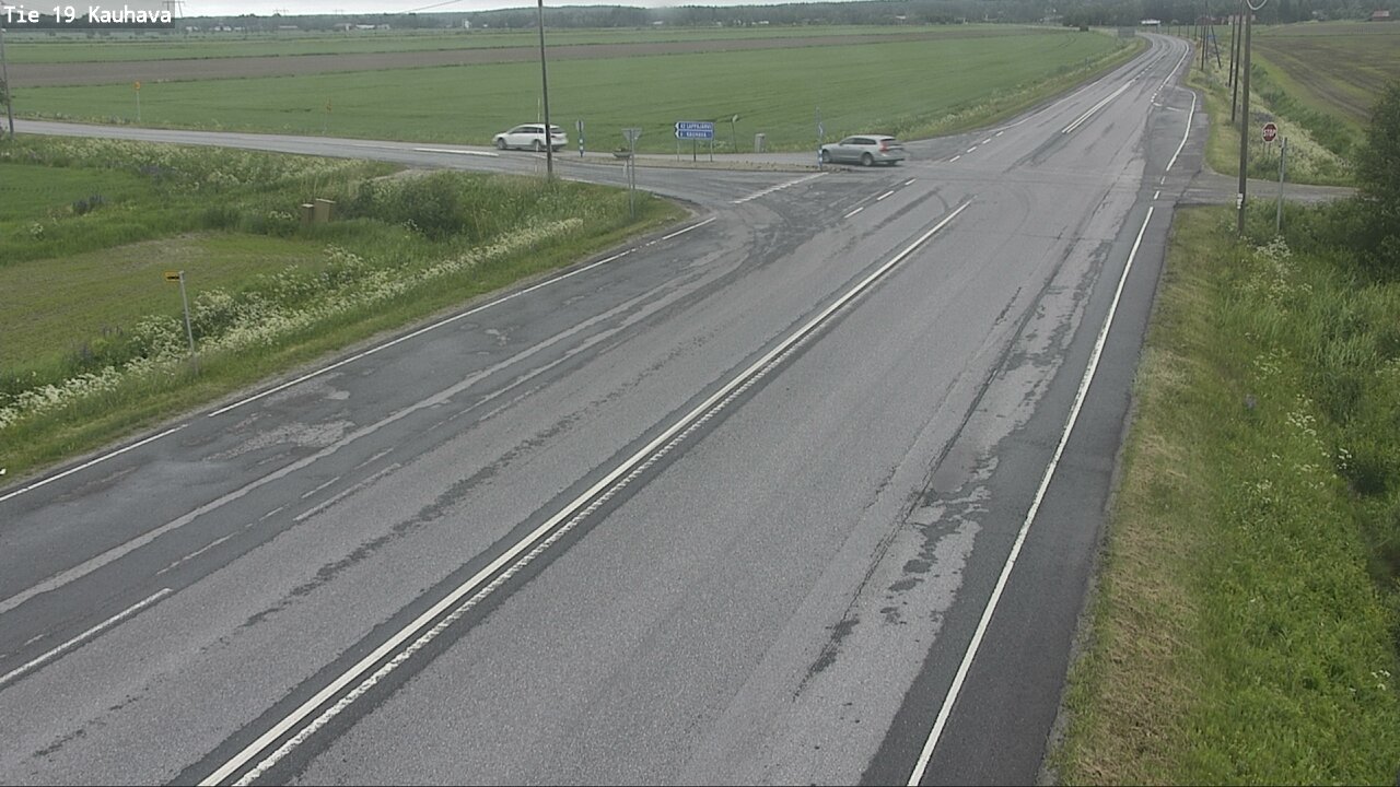 Weather Camera Image Road 19 Kauhava, Kauhava, Etelä-Pohjanmaa