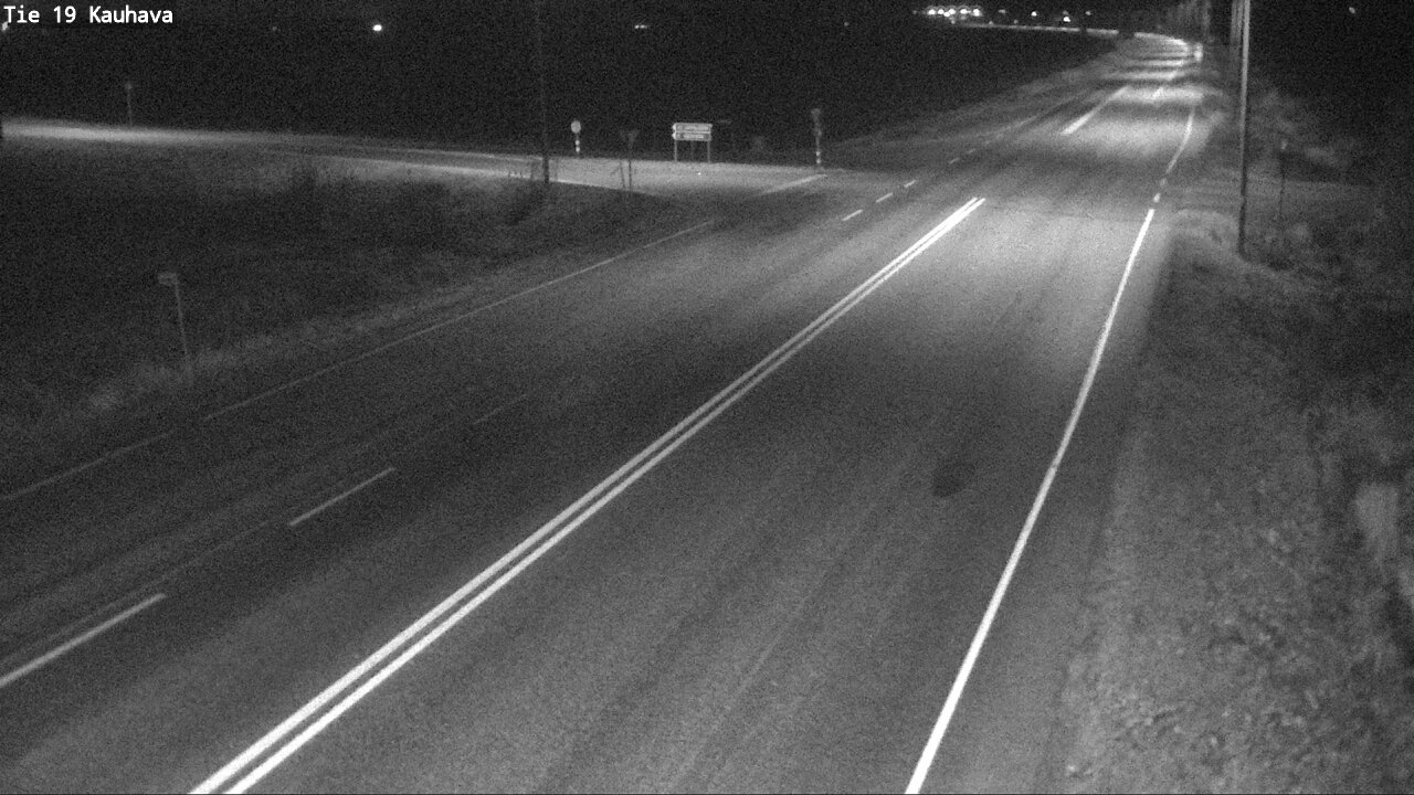 Weather Camera Image Väg 19 Kauhava, Kauhava, Etelä-Pohjanmaa