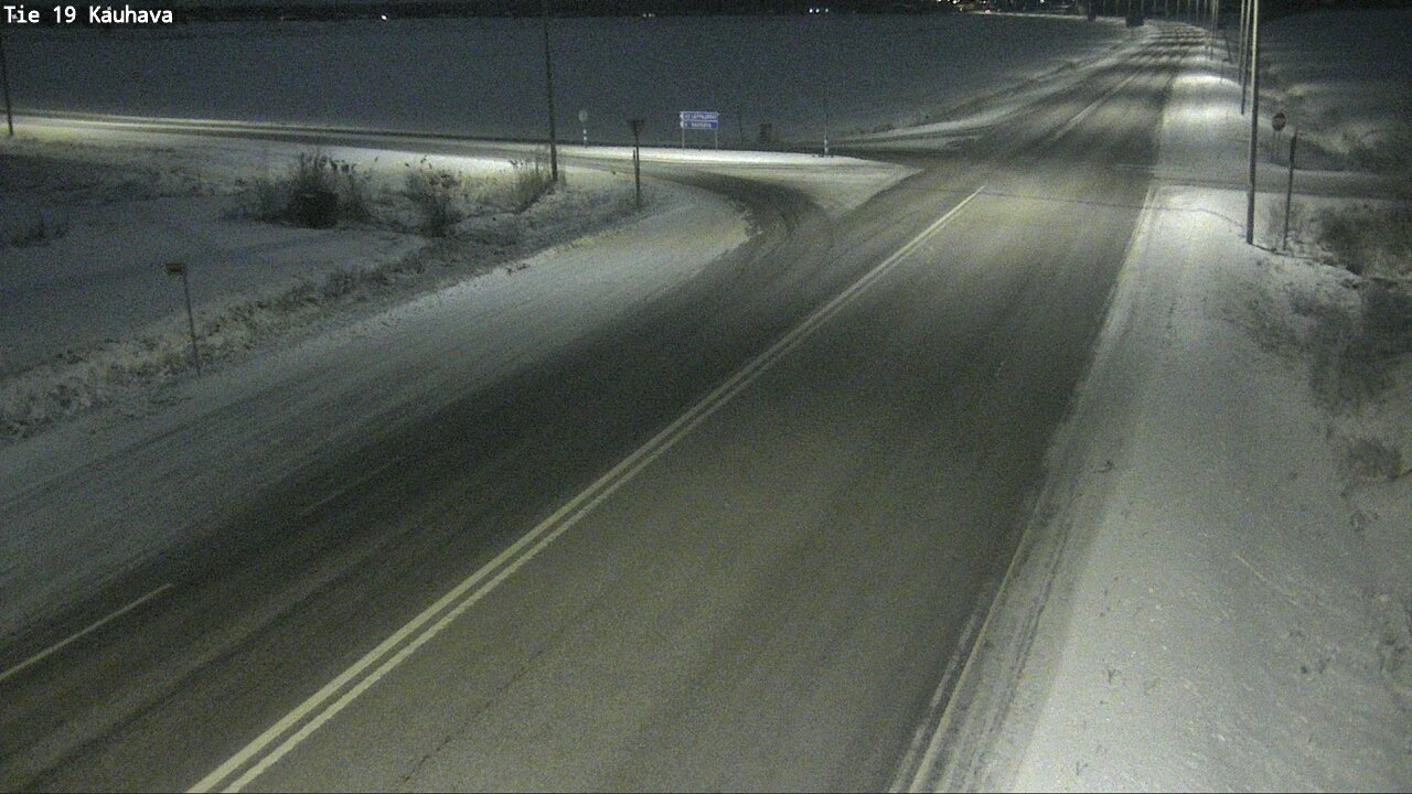 Weather Camera Image Road 19 Kauhava, Kauhava, Etelä-Pohjanmaa