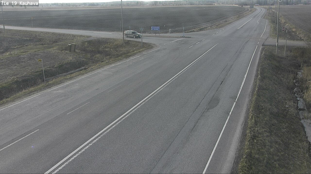 Weather Camera Image Väg 19 Kauhava, Kauhava, Etelä-Pohjanmaa
