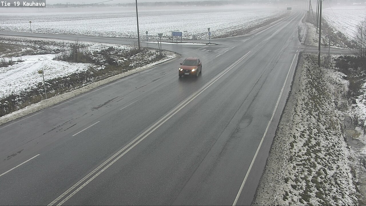 Weather Camera Image Road 19 Kauhava, Kauhava, Etelä-Pohjanmaa