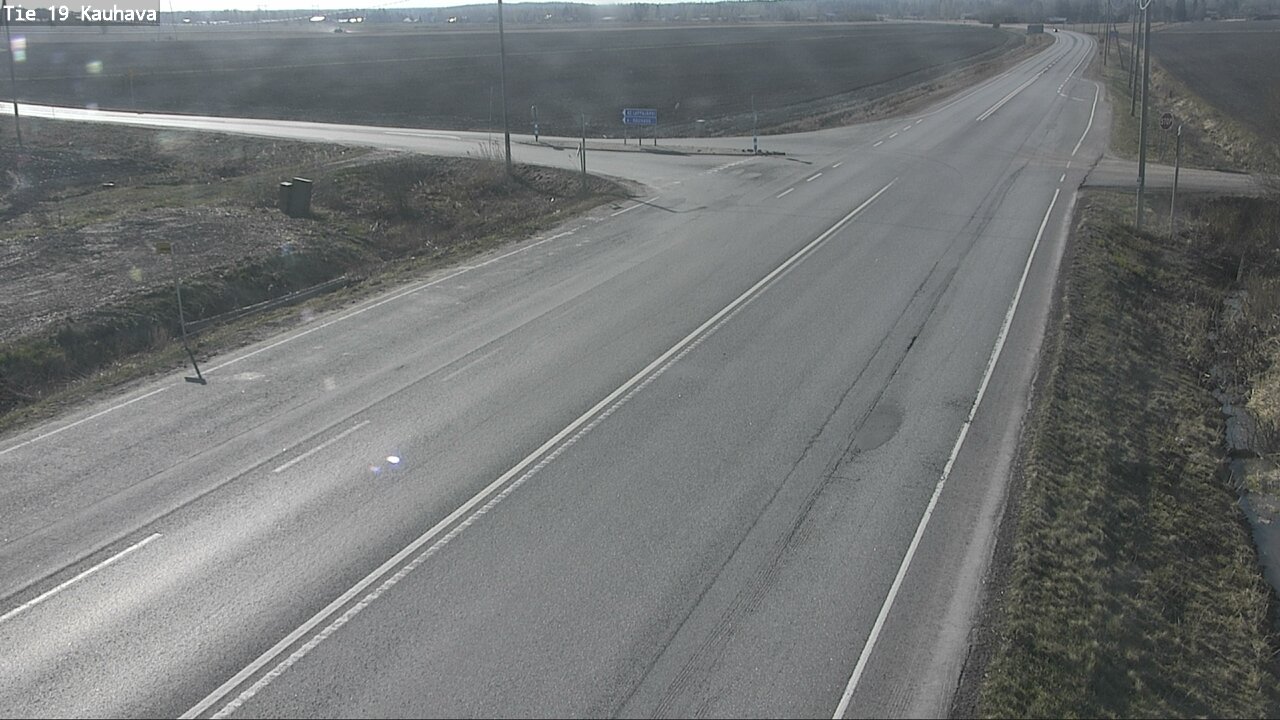 Weather Camera Image Väg 19 Kauhava, Kauhava, Etelä-Pohjanmaa