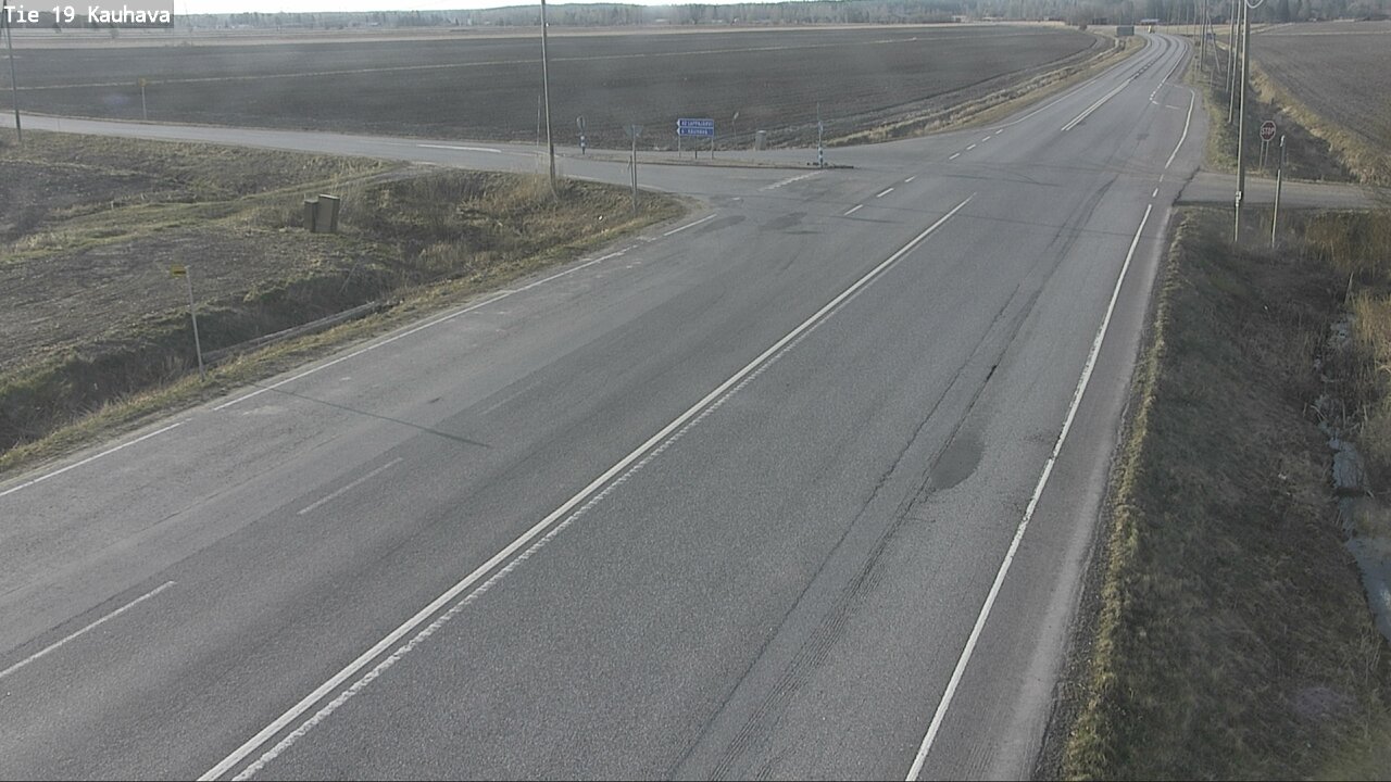 Weather Camera Image Road 19 Kauhava, Kauhava, Etelä-Pohjanmaa
