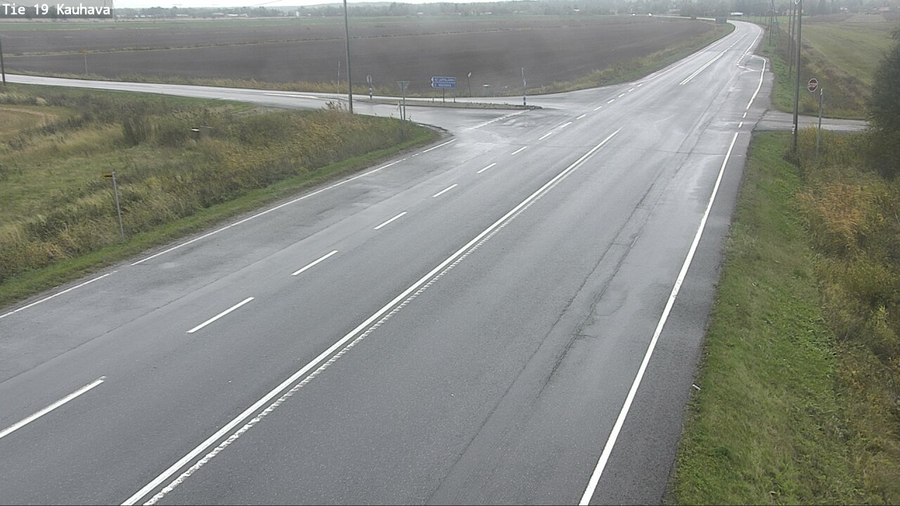 Weather Camera Image Road 19 Kauhava, Kauhava, Etelä-Pohjanmaa