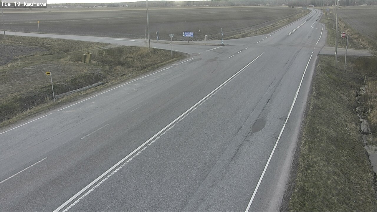 Weather Camera Image Road 19 Kauhava, Kauhava, Etelä-Pohjanmaa