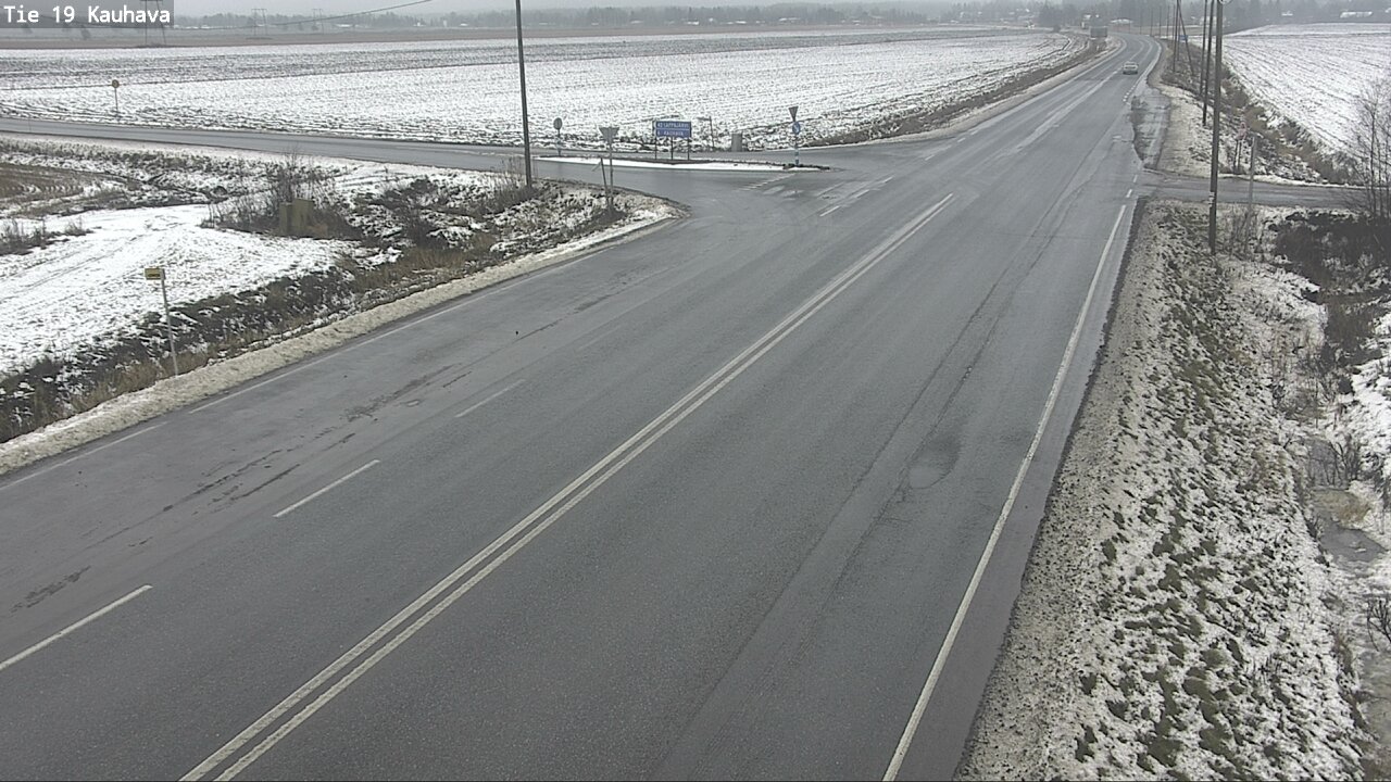 Weather Camera Image Road 19 Kauhava, Kauhava, Etelä-Pohjanmaa