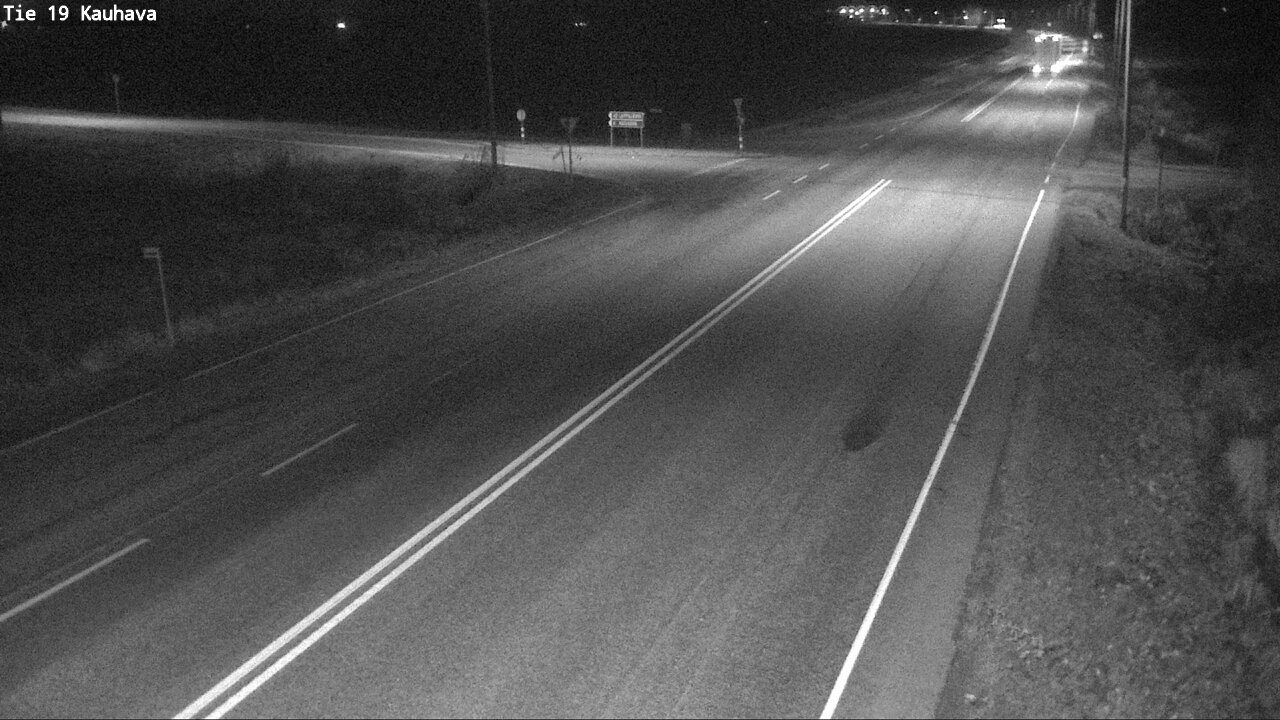 Weather Camera Image Väg 19 Kauhava, Kauhava, Etelä-Pohjanmaa