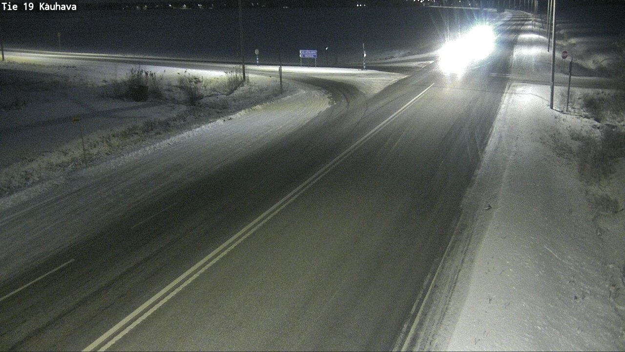 Weather Camera Image Road 19 Kauhava, Kauhava, Etelä-Pohjanmaa