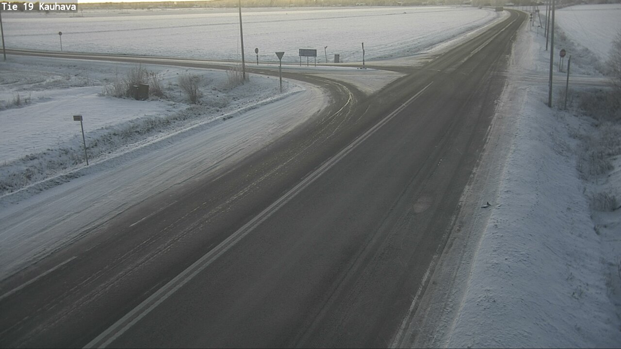 Weather Camera Image Road 19 Kauhava, Kauhava, Etelä-Pohjanmaa