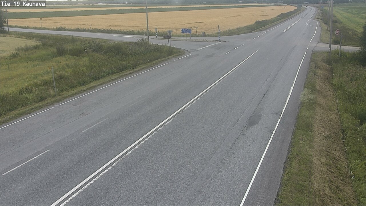 Weather Camera Image Road 19 Kauhava, Kauhava, Etelä-Pohjanmaa