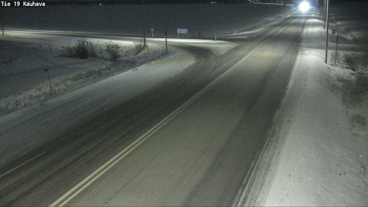 Weather Camera Image Väg 19 Kauhava, Kauhava, Etelä-Pohjanmaa