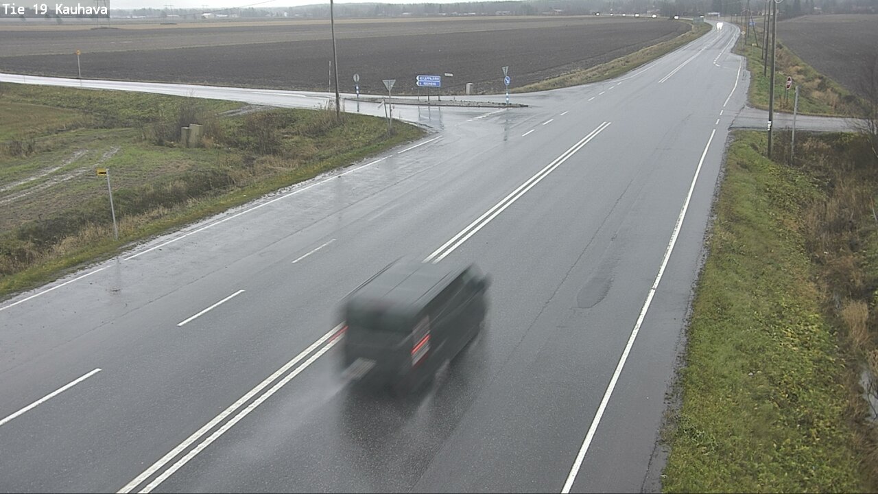 Weather Camera Image Road 19 Kauhava, Kauhava, Etelä-Pohjanmaa