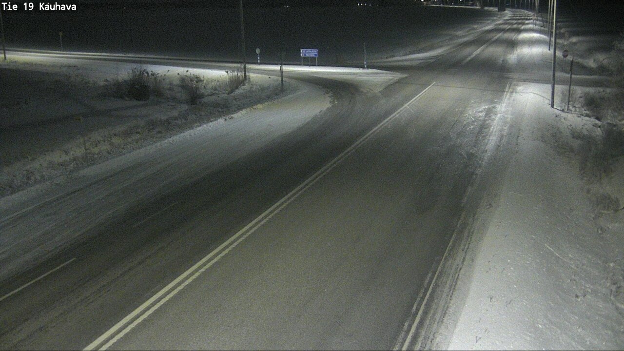 Weather Camera Image Road 19 Kauhava, Kauhava, Etelä-Pohjanmaa