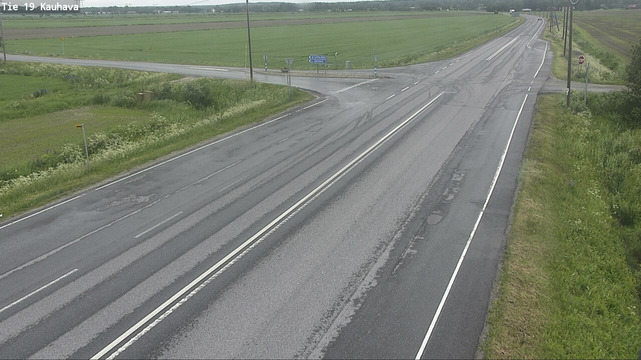 Weather Camera Image Road 19 Kauhava, Kauhava, Etelä-Pohjanmaa