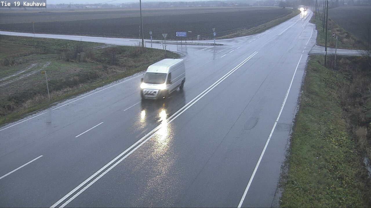 Weather Camera Image Väg 19 Kauhava, Kauhava, Etelä-Pohjanmaa