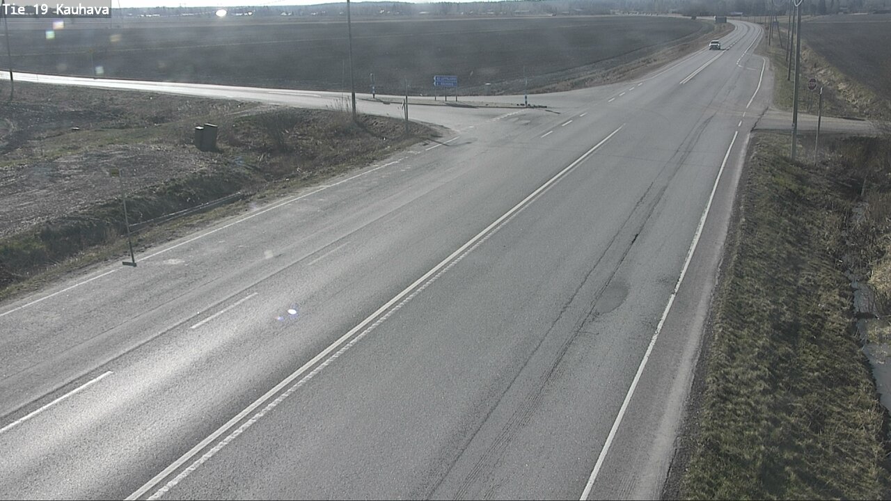 Weather Camera Image Väg 19 Kauhava, Kauhava, Etelä-Pohjanmaa