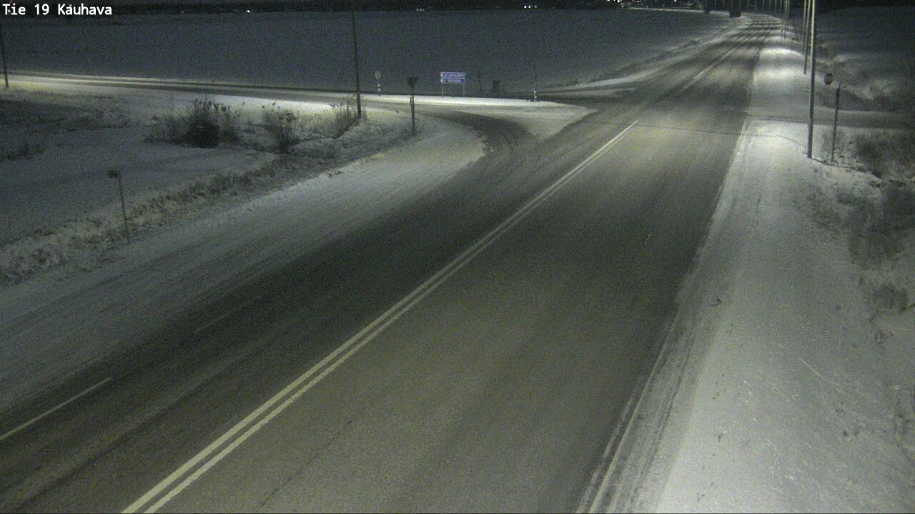 Weather Camera Image Road 19 Kauhava, Kauhava, Etelä-Pohjanmaa