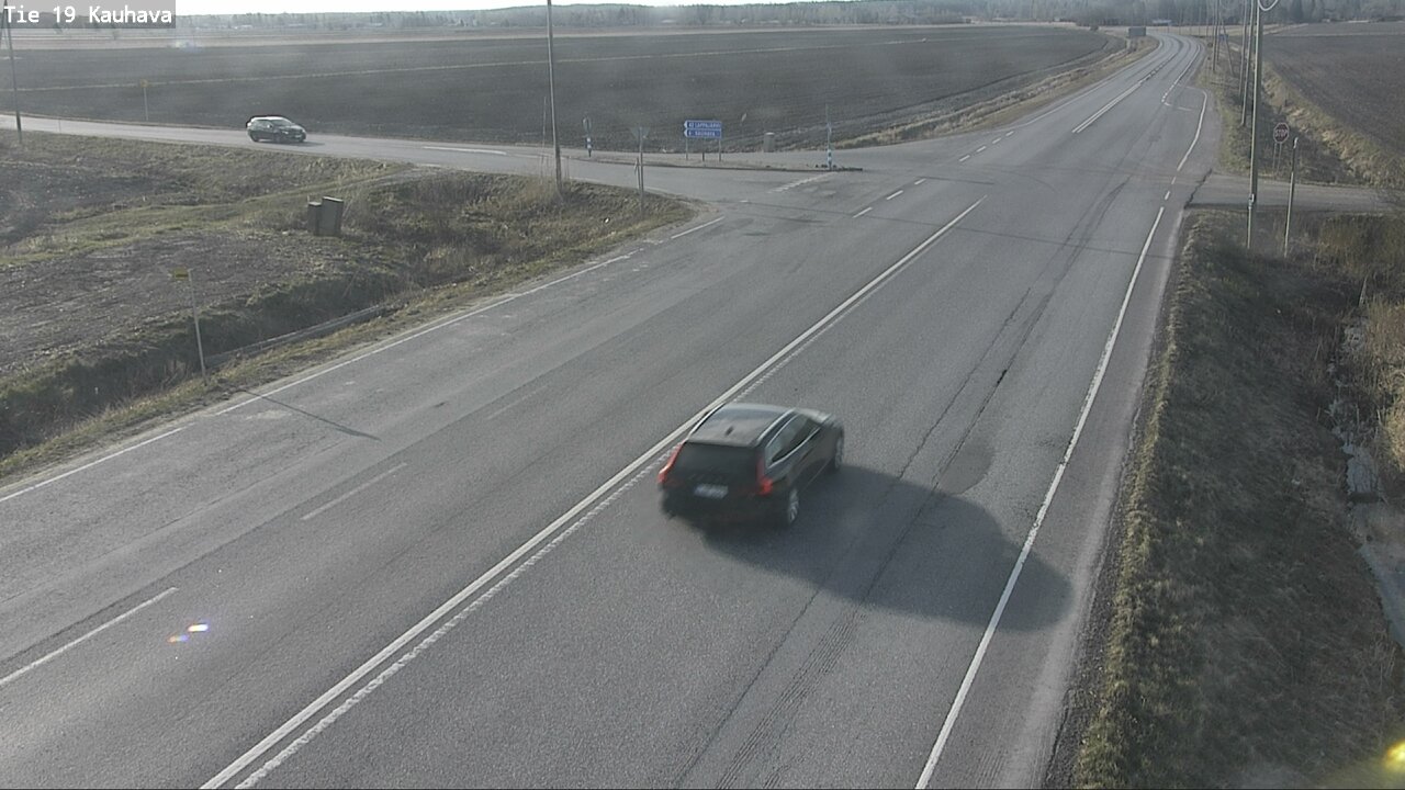 Weather Camera Image Väg 19 Kauhava, Kauhava, Etelä-Pohjanmaa