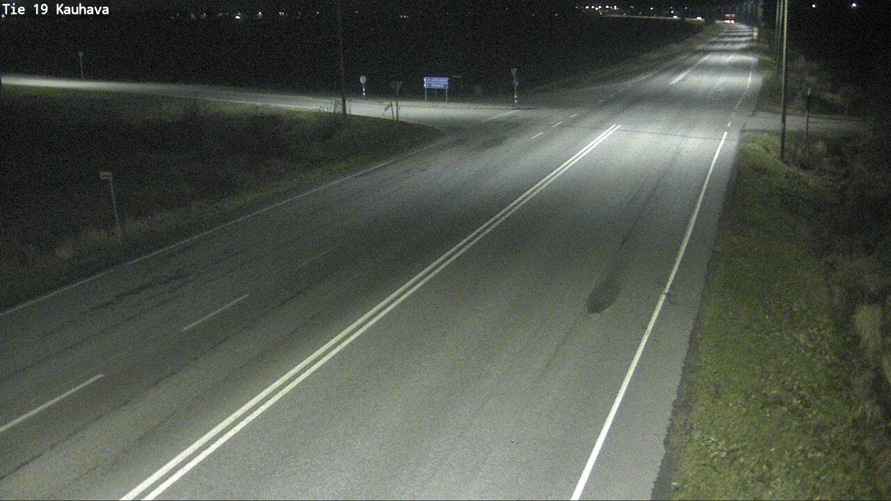 Weather Camera Image Väg 19 Kauhava, Kauhava, Etelä-Pohjanmaa