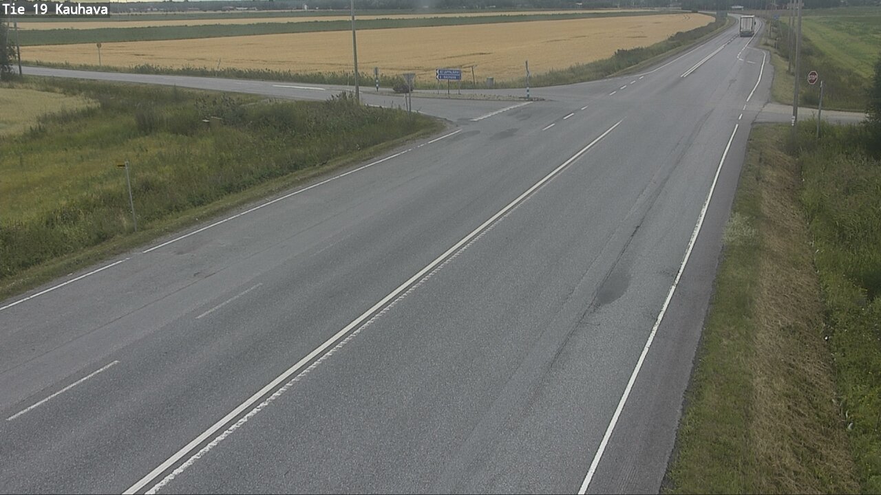 Weather Camera Image Road 19 Kauhava, Kauhava, Etelä-Pohjanmaa