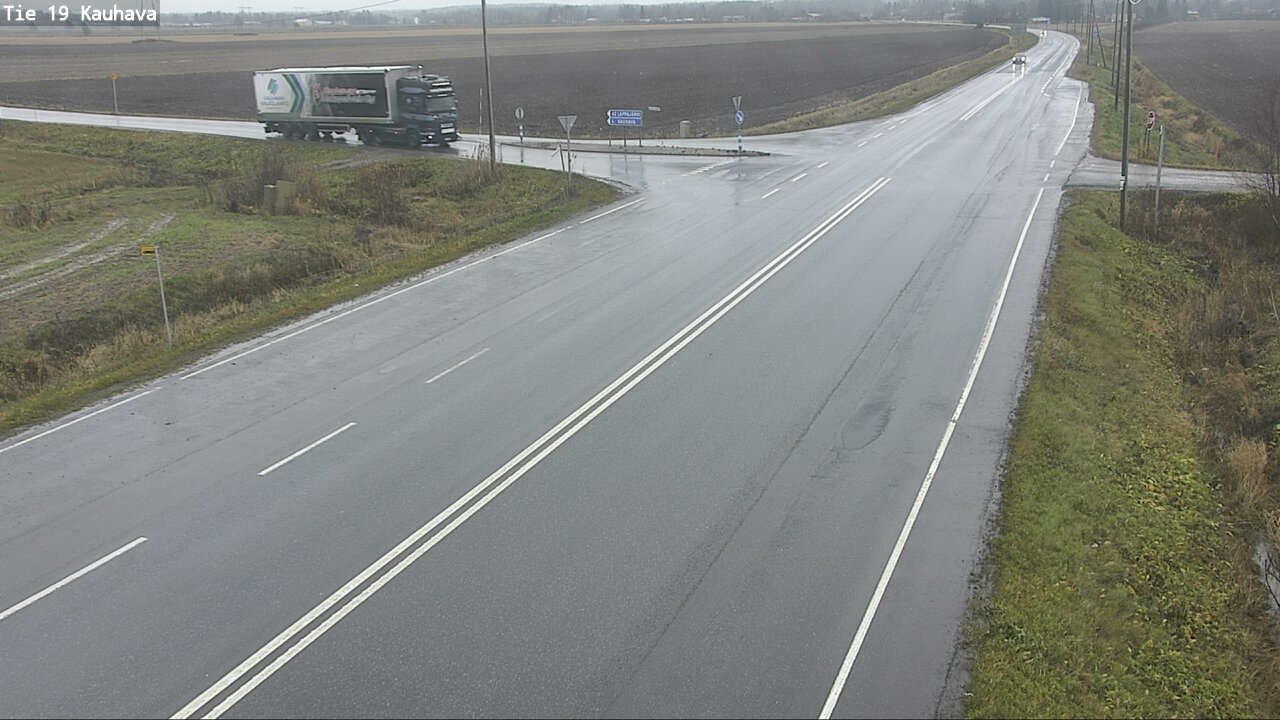 Weather Camera Image Väg 19 Kauhava, Kauhava, Etelä-Pohjanmaa