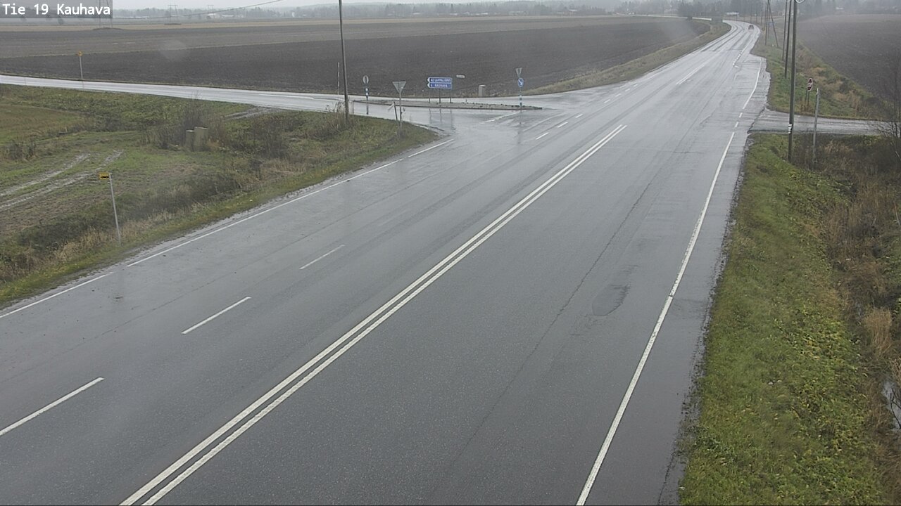 Weather Camera Image Väg 19 Kauhava, Kauhava, Etelä-Pohjanmaa