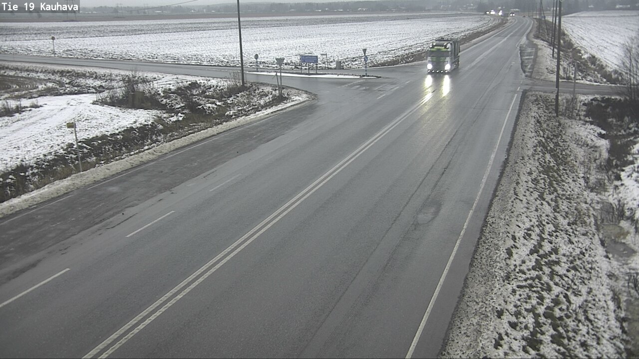 Weather Camera Image Road 19 Kauhava, Kauhava, Etelä-Pohjanmaa