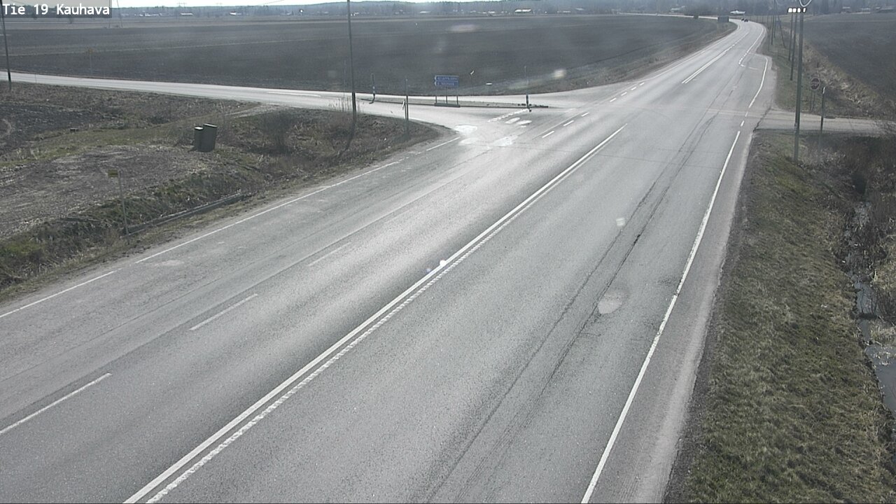 Weather Camera Image Väg 19 Kauhava, Kauhava, Etelä-Pohjanmaa