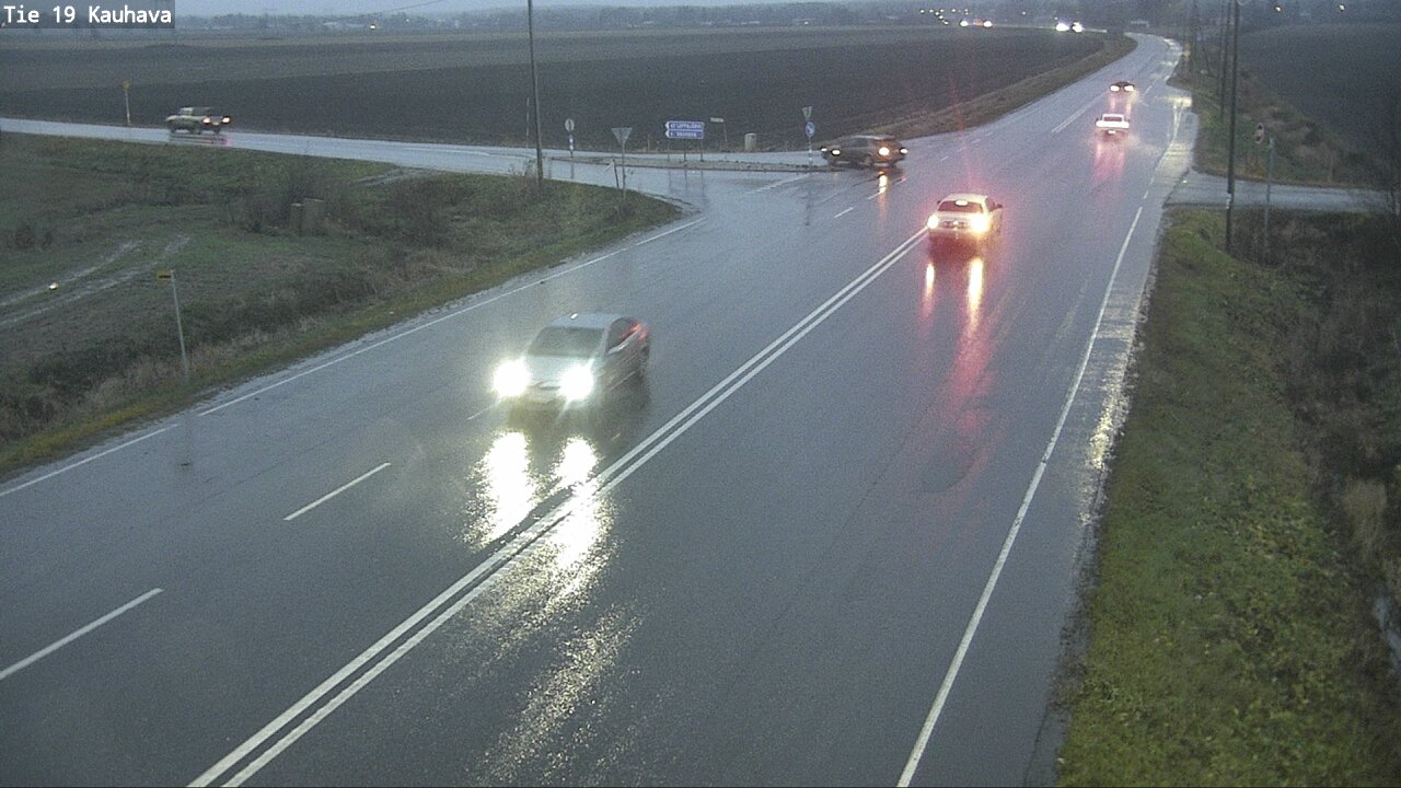 Weather Camera Image Väg 19 Kauhava, Kauhava, Etelä-Pohjanmaa