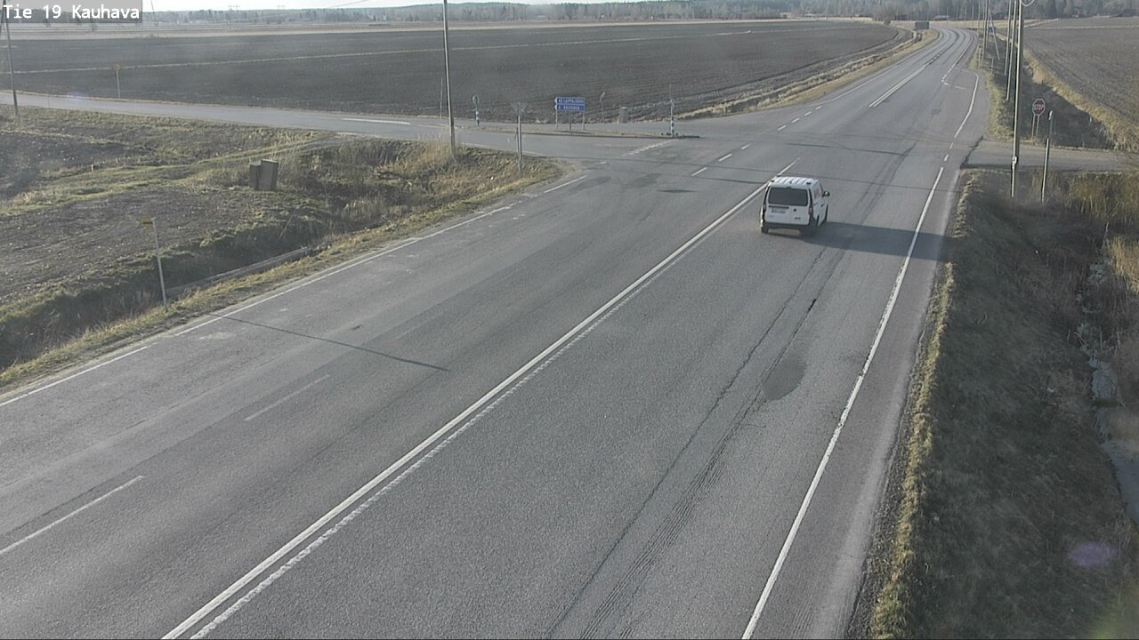 Weather Camera Image Road 19 Kauhava, Kauhava, Etelä-Pohjanmaa
