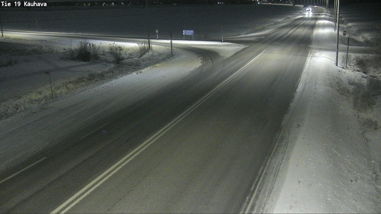 Weather Camera Image Road 19 Kauhava, Kauhava, Etelä-Pohjanmaa