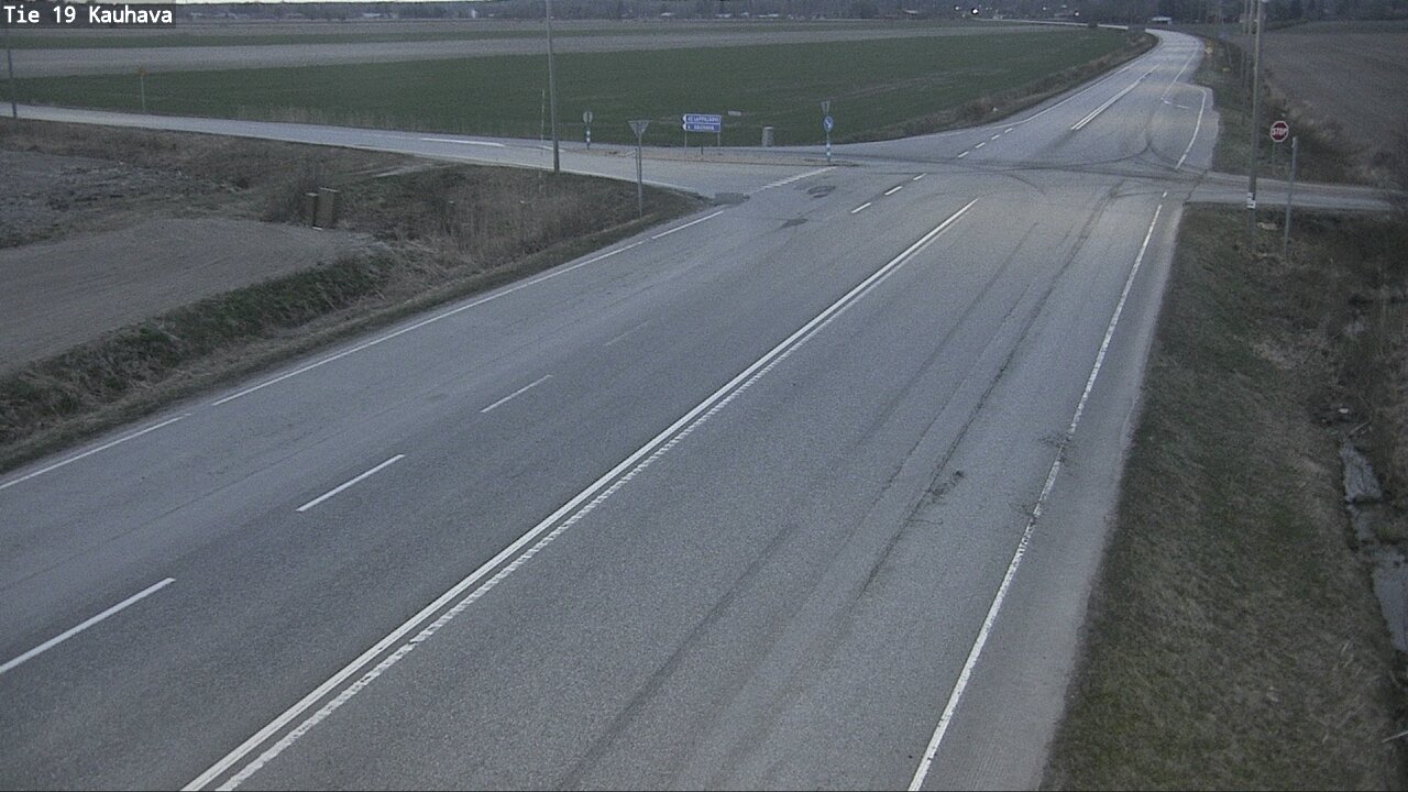 Weather Camera Image Road 19 Kauhava, Kauhava, Etelä-Pohjanmaa