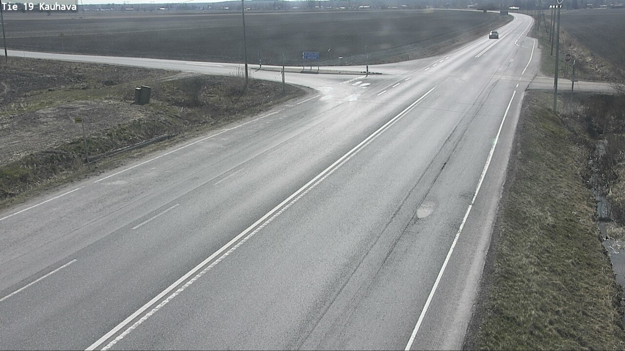 Weather Camera Image Väg 19 Kauhava, Kauhava, Etelä-Pohjanmaa