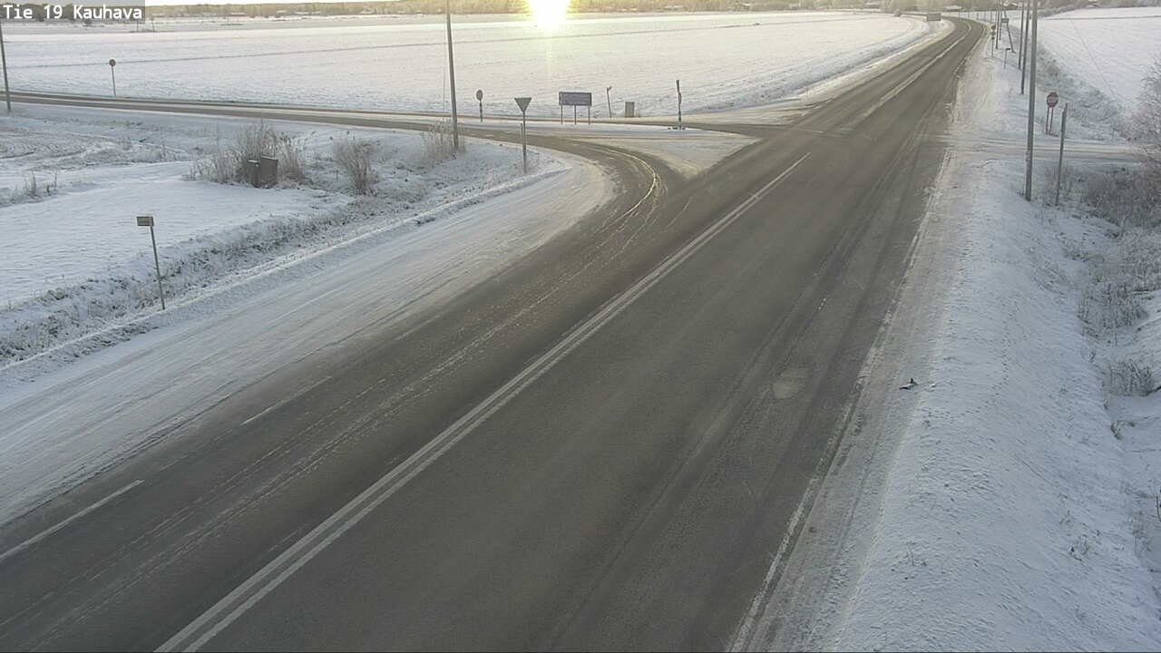 Weather Camera Image Road 19 Kauhava, Kauhava, Etelä-Pohjanmaa