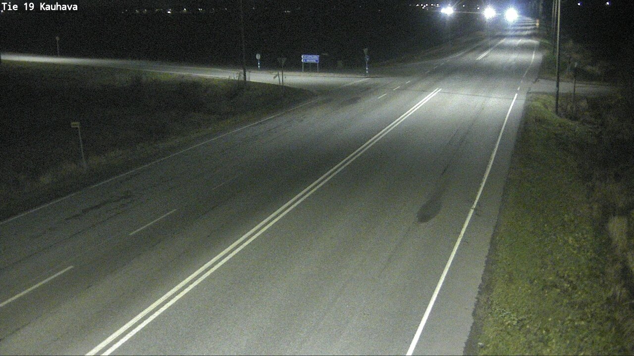 Weather Camera Image Väg 19 Kauhava, Kauhava, Etelä-Pohjanmaa