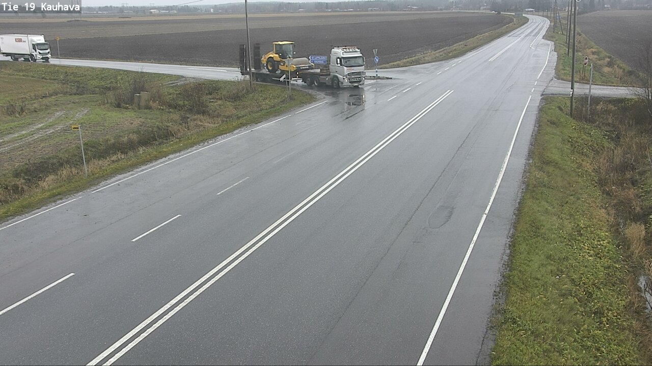 Weather Camera Image Väg 19 Kauhava, Kauhava, Etelä-Pohjanmaa