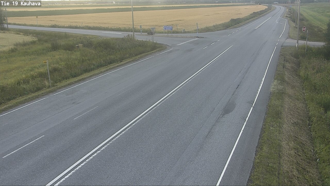Weather Camera Image Road 19 Kauhava, Kauhava, Etelä-Pohjanmaa